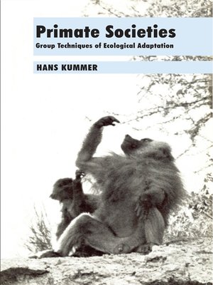 cover image of Primate Societies